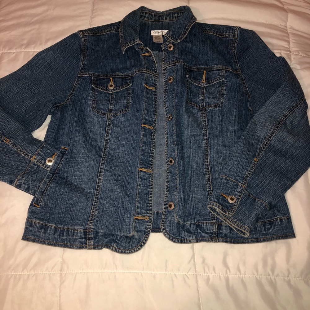 Coldwater creek jean jacket